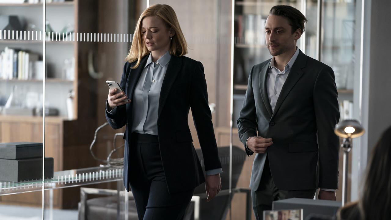 Sarah Snook in a scene from Succession.