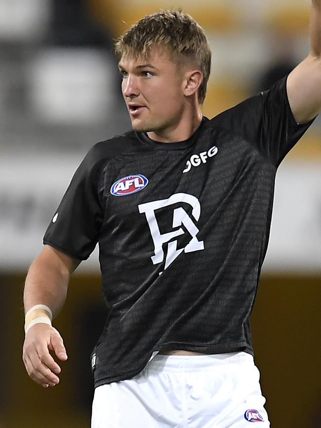 Port Adelaide’s Ollie Wines. Picture: Albert Perez/Getty