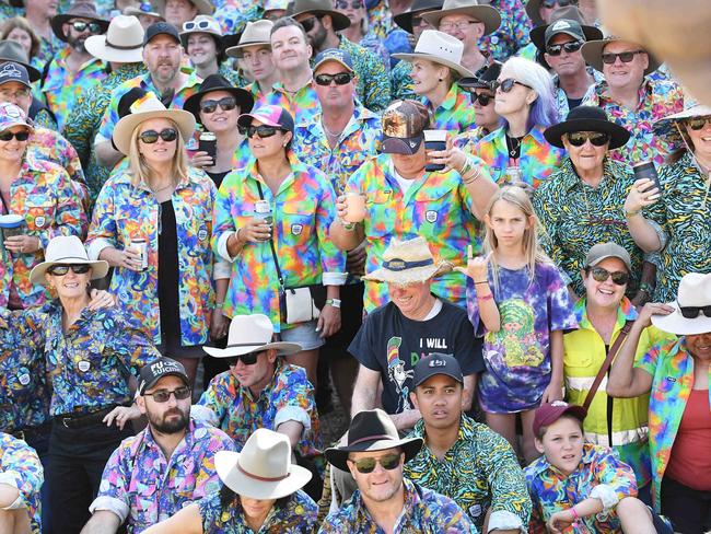 The Trademutt Funky Shirt Friday at Gympie Music Muster. Picture: Patrick Woods.