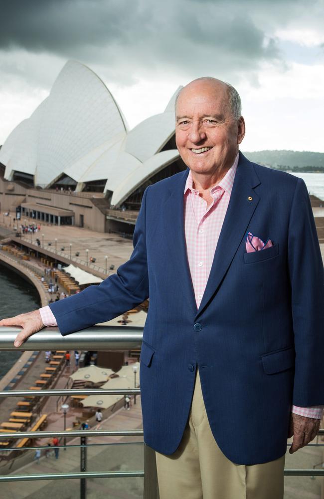 A slim and trim Alan Jones is returning to his 2GB radio show this morning. Picture: Julian Andrews