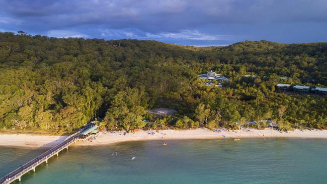 A Fraser Island man has won $3.2 million on Keno while on holidays.