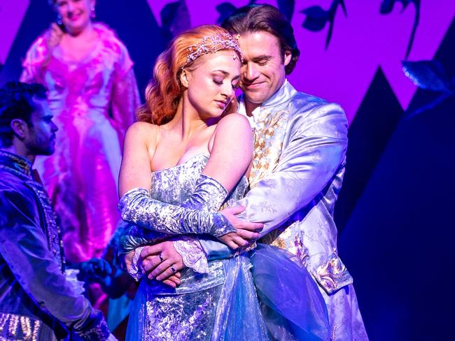 Media preview of excerpts from the highly anticipated new musical MIDNIGHT The Cinderella Musical at the Comedy Theatre. Picture: Jake Nowakowski
