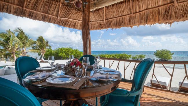A private chef is on hand to cater to your every whim and tapas and fresh fish is on the menu. Picture: Media Drum World