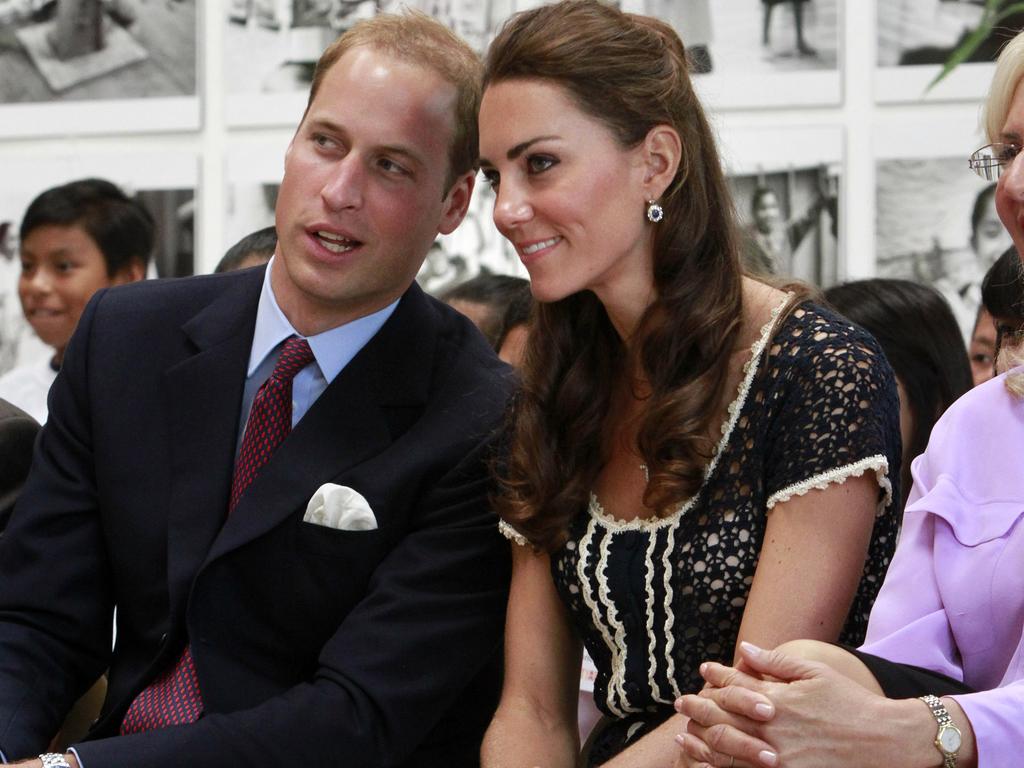 The couple share a private moment during an event in Los Angeles in 2011. Picture: Liz O. Baylen/Getty Images