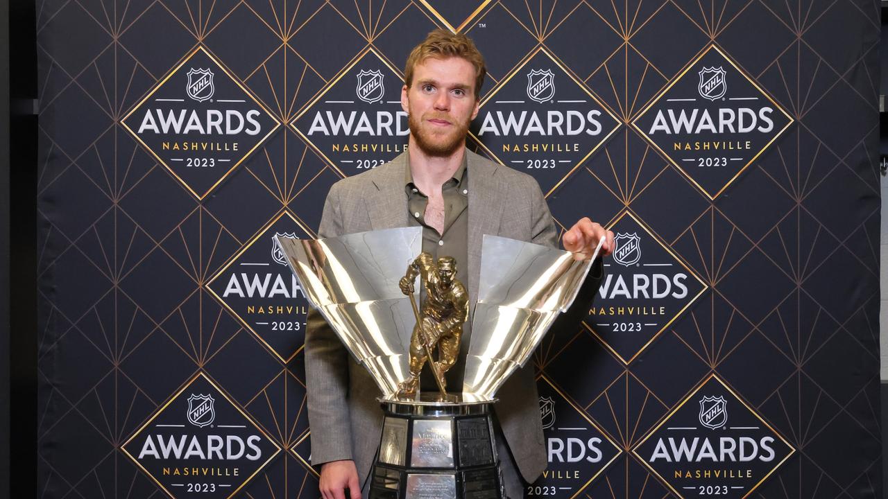 Three-time MVP Connor McDavid. Photo by Bruce Bennett/Getty Images