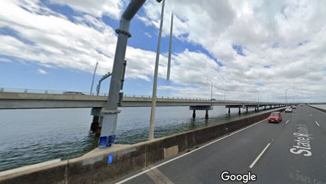 Koby was discovered initially just off the Hornibrook Bridge at a fishing platoon. Picture: Google Images