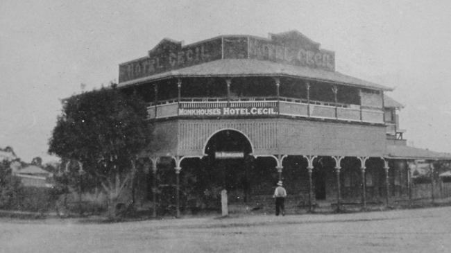 A historic image of the hotel. Picture: Supplied