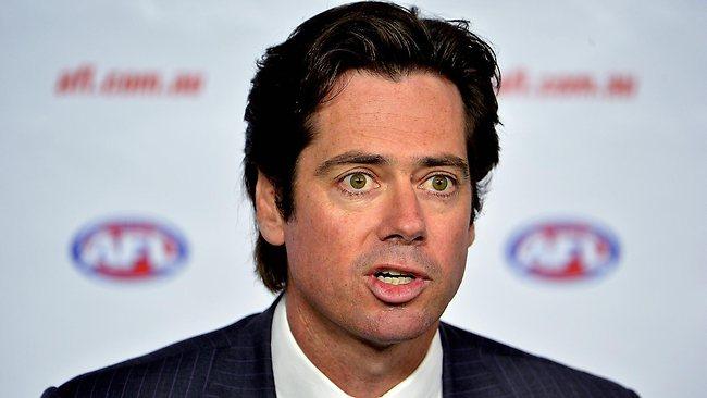 Gillon McLachlan at Dees presser