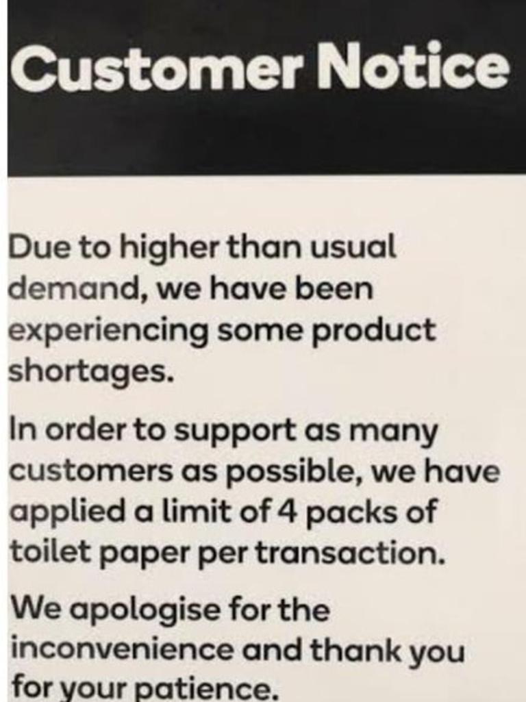 A social media user has compared the lobsters limits and those imposed on toilet paper earlier this year. Picture: u/paublojobino via Reddit