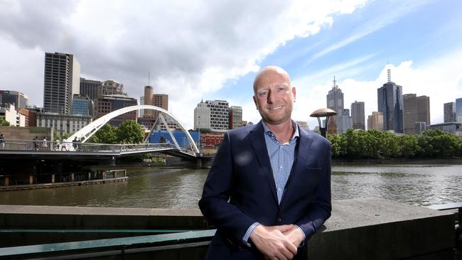 30/10/2017 CEO of Lottoland Luke Brillat Southbank in Melbourne.Picture: David Geraghty / The Australian.