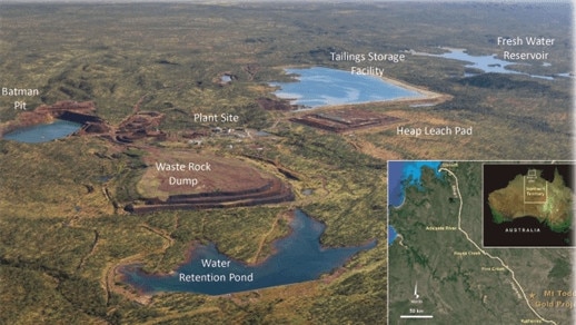 Vista Gold Mt Todd site