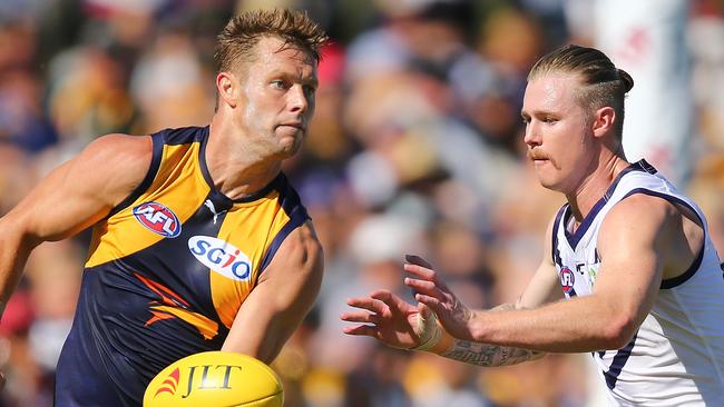Sam MItchell in action for the Eagles. Picture: Getty Images
