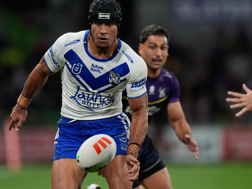 Captain Stephen Crichton can provide so much more to the Bulldogs, if they put him in the right position. Picture: NRL Photos/Asanka Ratnayake