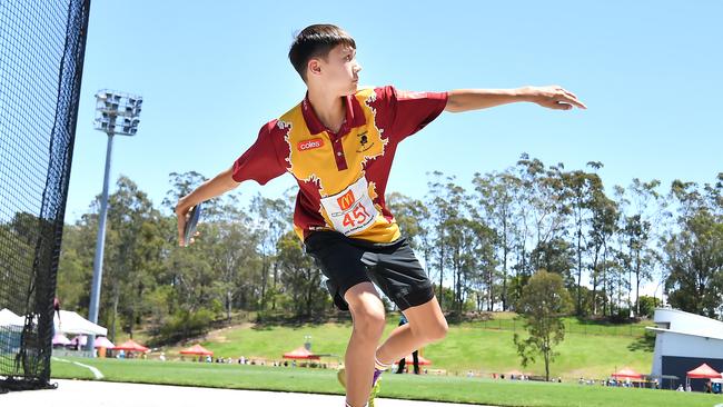 Queensland Little Athletics State Relay Championships. Saturday December 2, 2023. Picture, John Gass