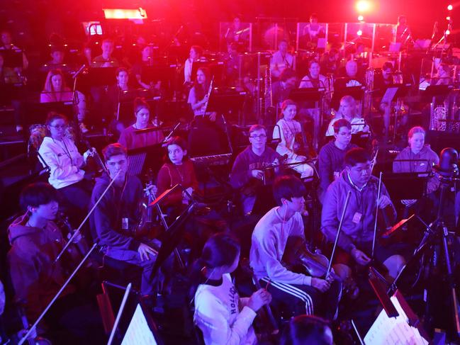 Behind the scenes at Creative Generation Rockeisteddford 2022. Picture: Nigel Hallett