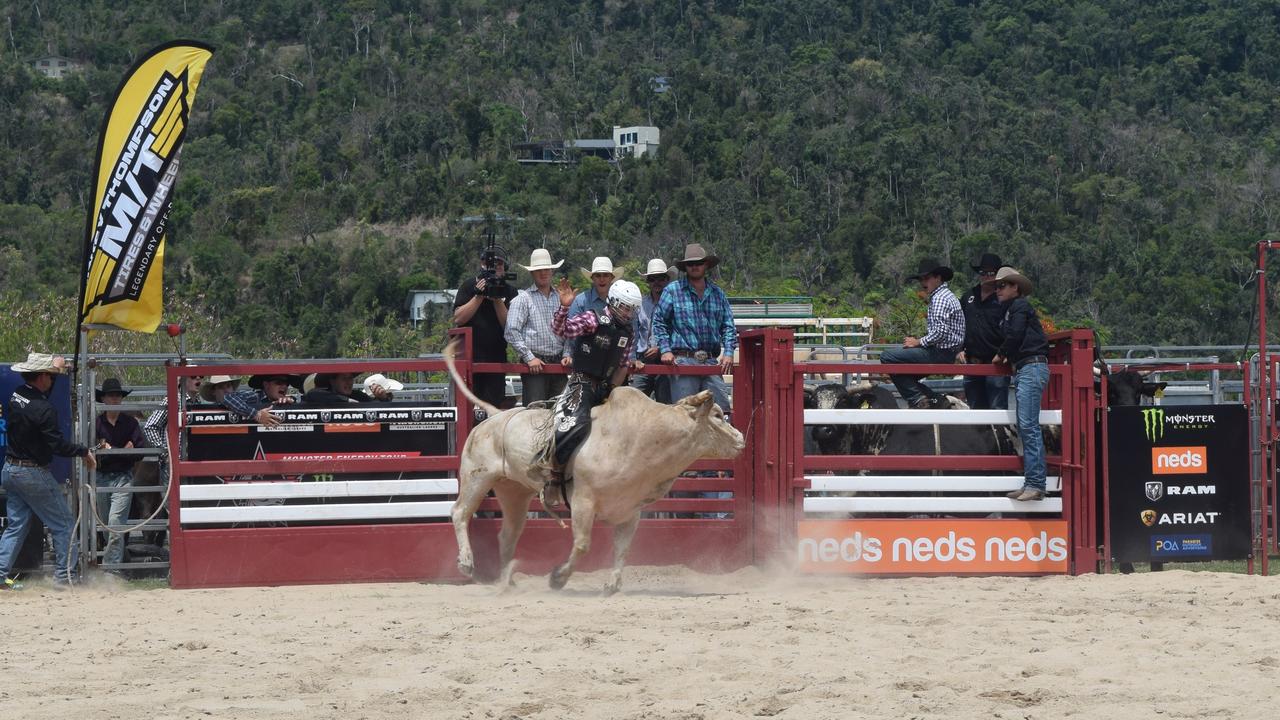 All the action at at the PBR Airlie Beach Invitational. Picture: Laura Thomas