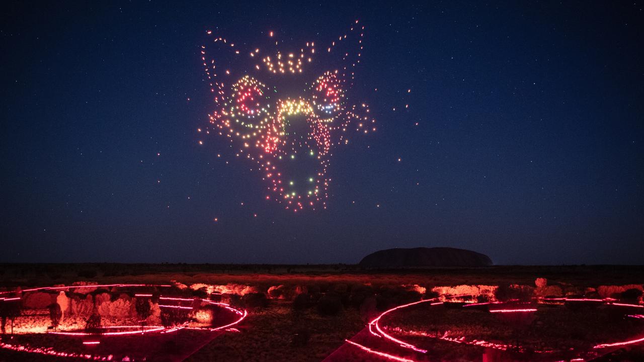 Wintjiri Wiru Drone Light Show Arrives In Uluru | The Australian