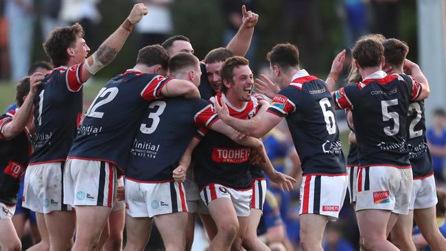 Erina broke the longest drought in Central Coast footy after a rollercoaster season. Picture: Sue Graham