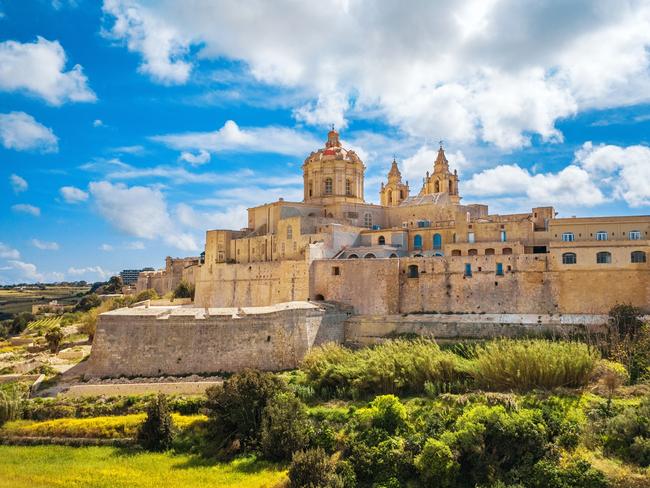 Mdina, the  old capital of Malta.