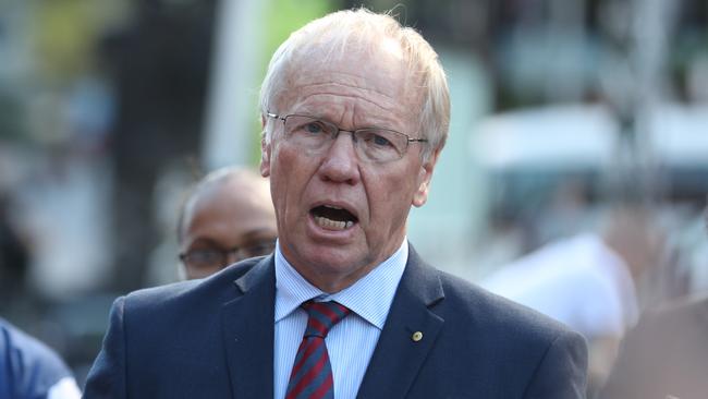 Peter Beattie is standing firm. Picture: Annette Dew