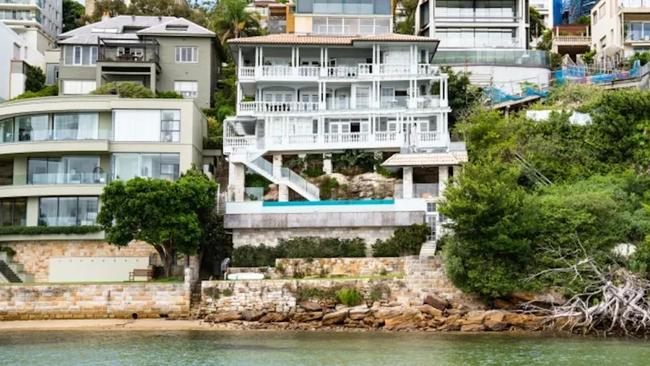 Alexandra and Gabriel Jakob purchased three properties in Wolseley Rd Point Piper. Picture: Domain / Supplied