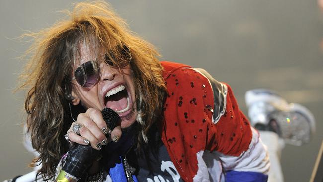 Noise-cancelling headphones can even block out Steven Tyler’s screech. Picture: AP