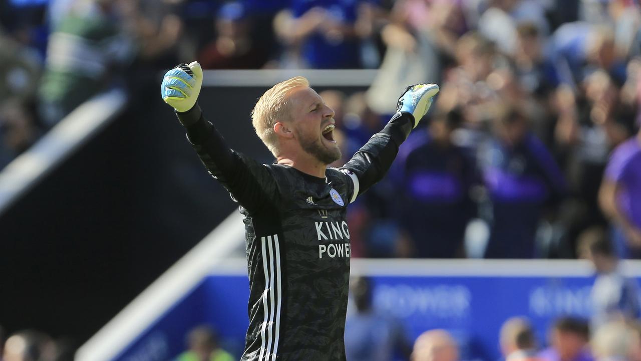 It was an improbably smash and grab victory for Leicester … but it exposed more serious problems for Spurs. (AP Photo/Leila Coker)