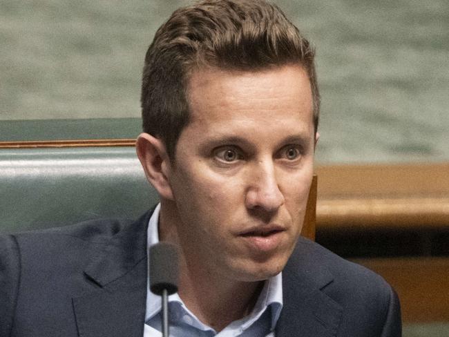 CANBERRA, AUSTRALIA, NewsWire Photos. JUNE 19, 2023: Max Chandler-Mather  during Question Time at Parliament House in Canberra. Picture: NCA NewsWire / Martin Ollman
