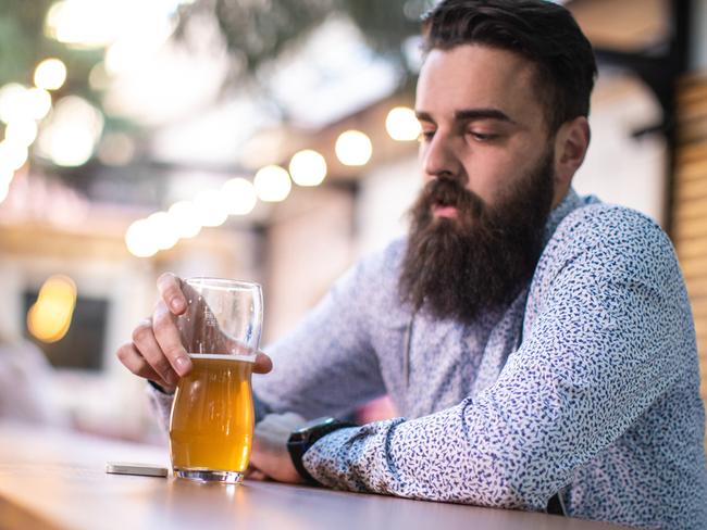 Withdrawing and drowning your sorrows can only go so far. Picture: istock