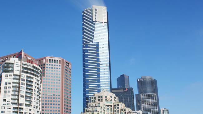 Eureka Tower in Southbank. Picture: David Crosling