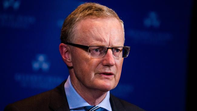 \Australian Reserve Bank Governor Philip Lowe. Picture: James Brickwood.