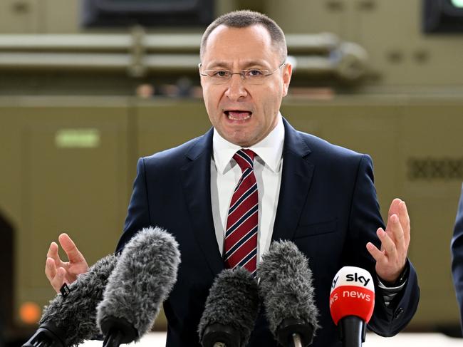 Australia’s Ambassador to Ukraine Vasyl Myroshnychenko, pictured here earlier this month, has made a renewed plea for assistance. Picture: Dan Peled/Getty Images