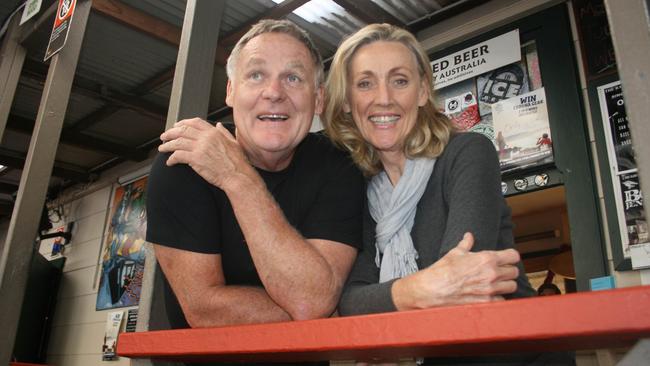 Tom and Cathryn Mooney are said to have rejected offers to buy their Bangalow pub. Picture: Gary Chigwidden