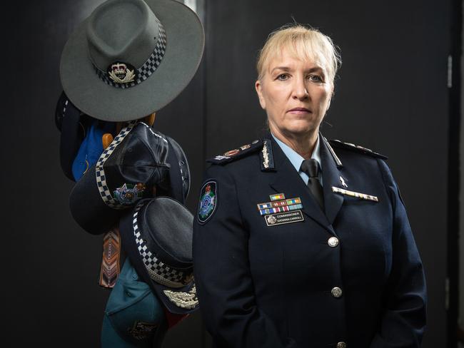 Katarina Carroll is a career policewoman who also served as commissioner for fire and emergency services.