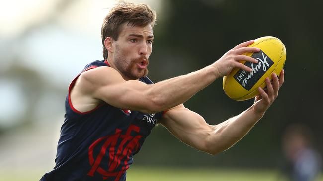 Jack Viney couldn’t repeat his Round 1 score.