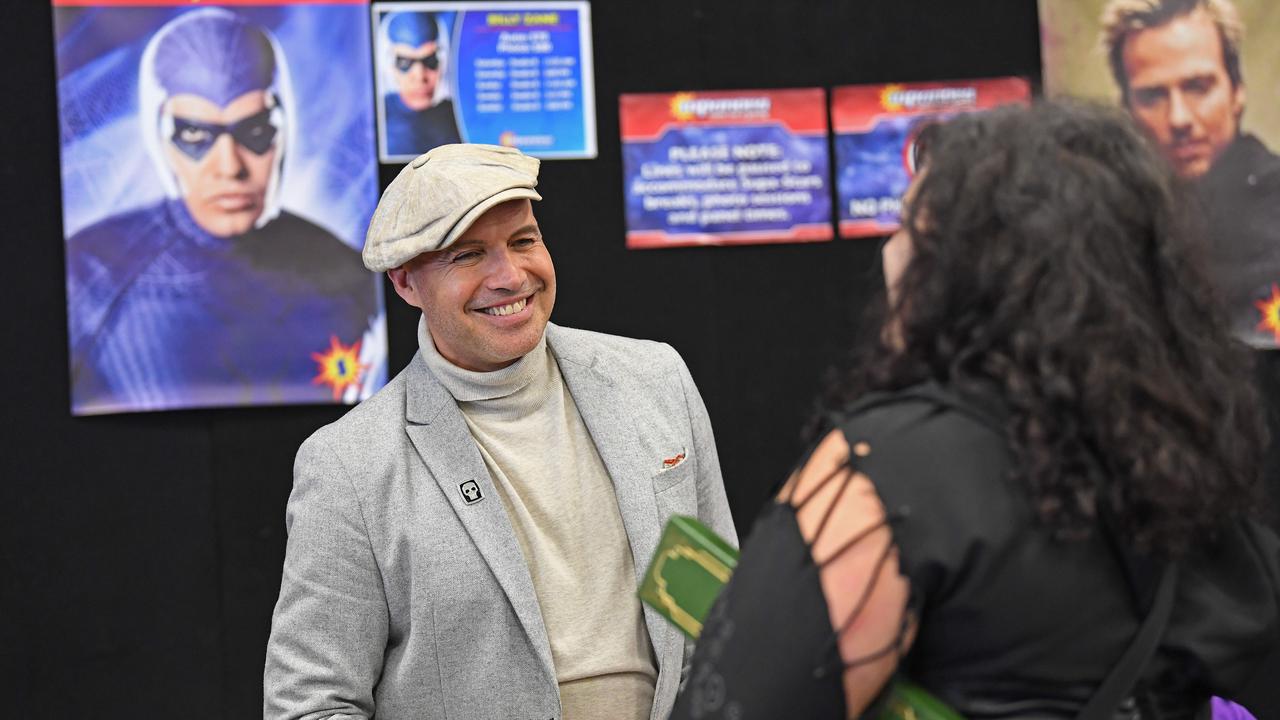 Actor Billy Zane signs autographs. Picture: Tom Huntley