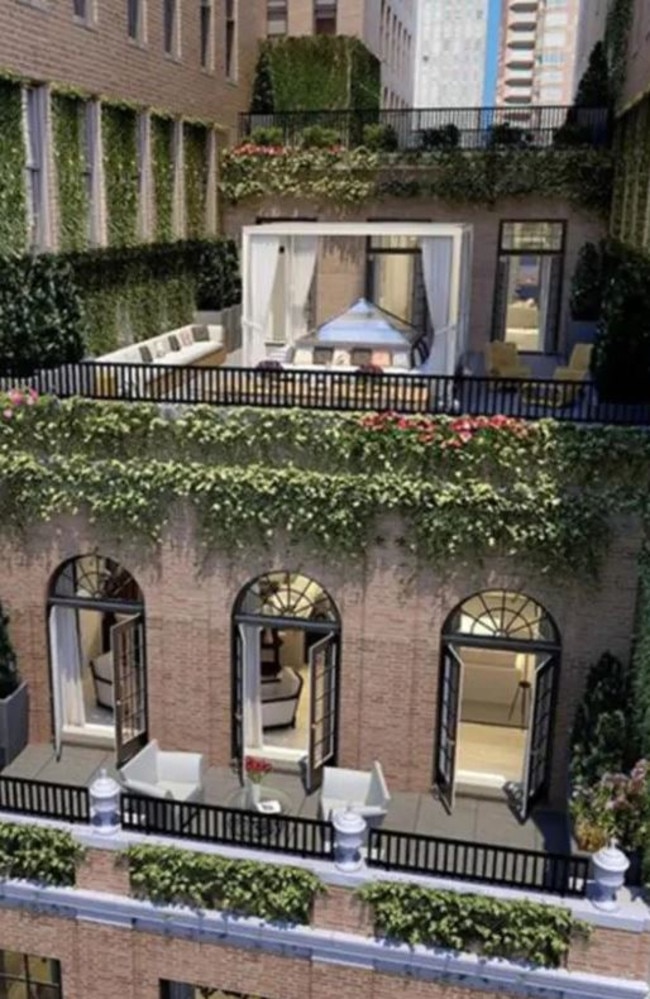 Jennifer Lopez purchased the duplex penthouse in 2014 for $US20.1 million. Picture: Realtor