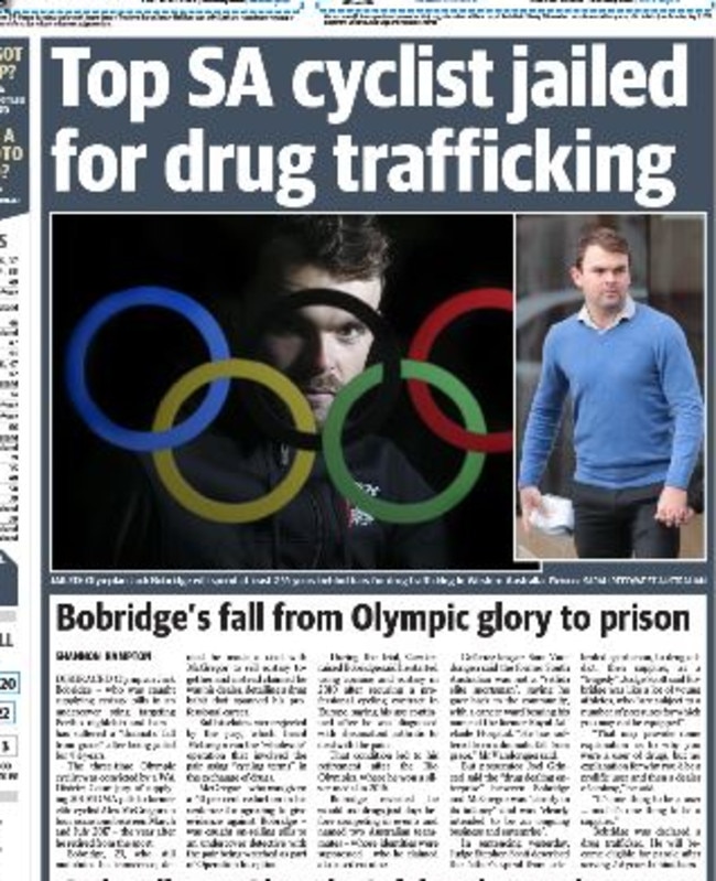 A recent story on Bobridge’s jailing from The Advertiser