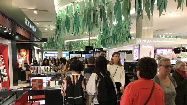 Stores are prepared for the Christmas shopping and Boxing Day sales. Picture: Herald Sun