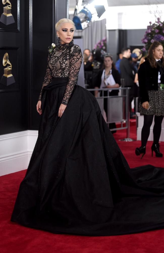 Recording artist Lady Gaga attends the 60th Annual GRAMMY Awards at Madison Square Garden on January 28, 2018 in New York City. Picture: Jamie McCarthy/Getty Images