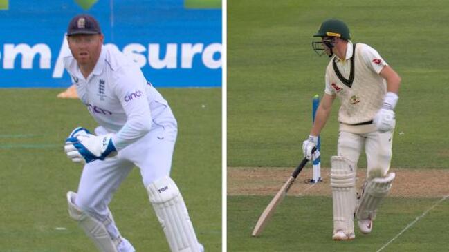 Marnus makes sure not to do a Bairstow on the last ball of the day