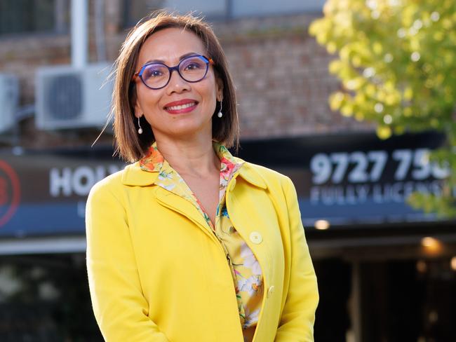 SYDNEY, AUSTRALIA - NewsWire Photos, May 5, 2025. Portrait of Independent politician Dai Le, who was re-elected as member for Fowler in SaturdayÃs Federal election. Photographed outside her offices in the Western Sydney suburb of Canley Heights. Picture: NewsWire / Max Mason-Hubers