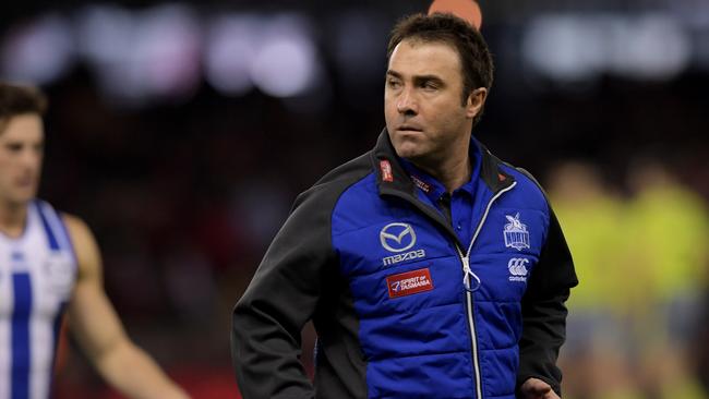 Brad Scott knows the Queensland market, but looks likely to stay at North. Picture: AAP