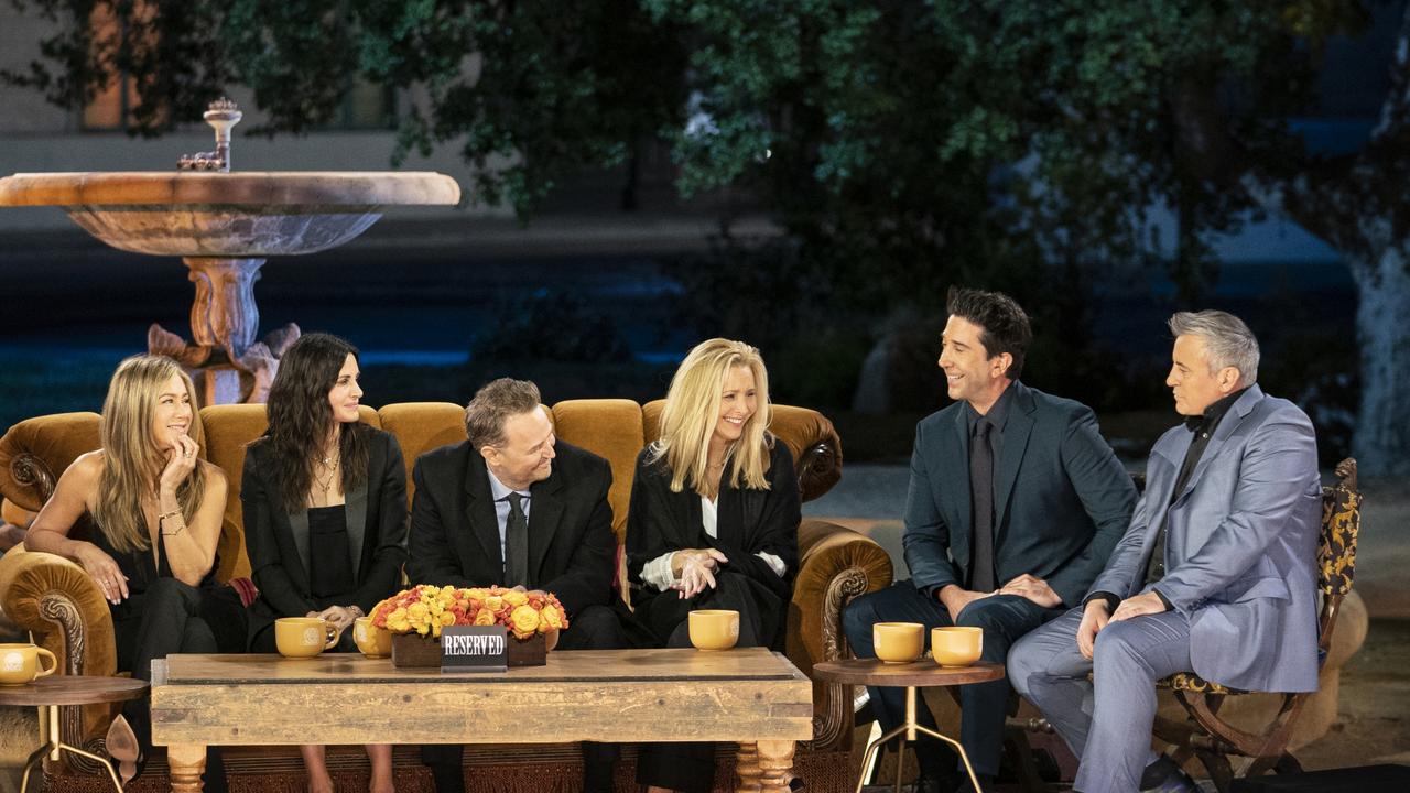 Pictures of the 'Friends' reunion. Source: Warner Bros Entertainment Inc/Binge