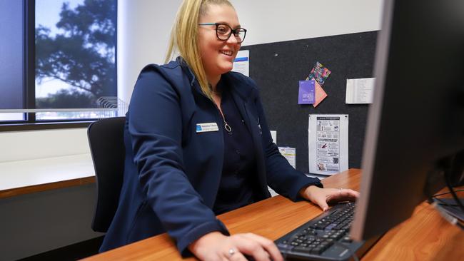 Natasha Tillson was working full-time in a juice bar but found new work – and passion – in aged care after Covid arrived in SA. Picture: supplied