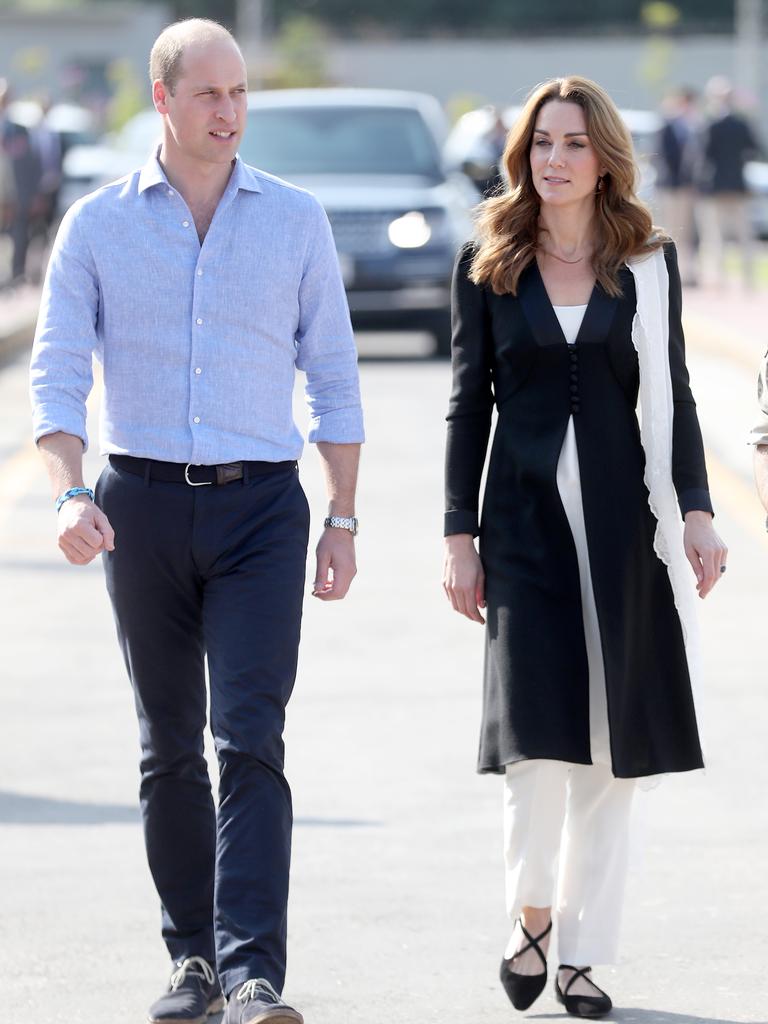 Kate and William in Pakistan in October 2019. Picture: Chris Jackson/Getty Images