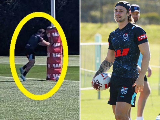 Worrying signs for NSW Blues at training camp