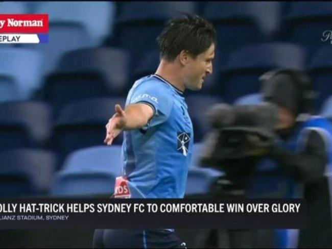 Lolley hat-trick secures Sydney FC win