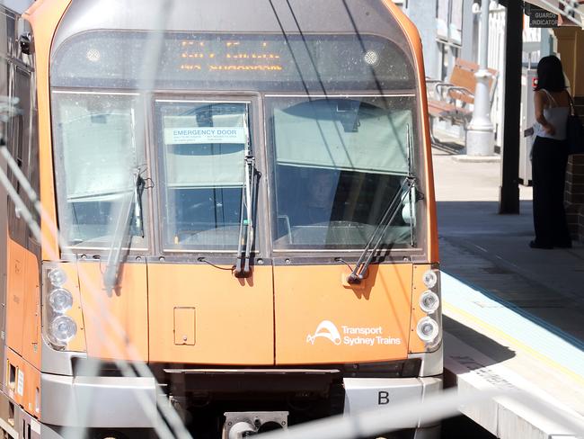 A generic image of a Sydney train. File picture: Tim Hunter