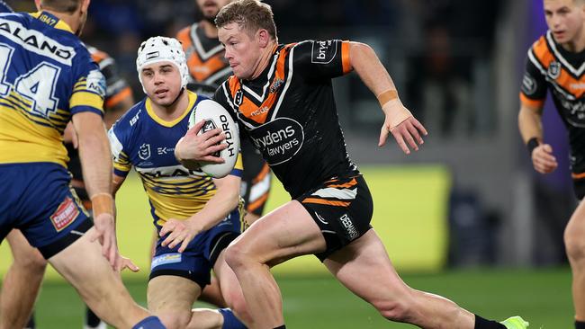 Harry Grant has been on-loan to the Wests Tigers this season Picture: Phil Hillyard